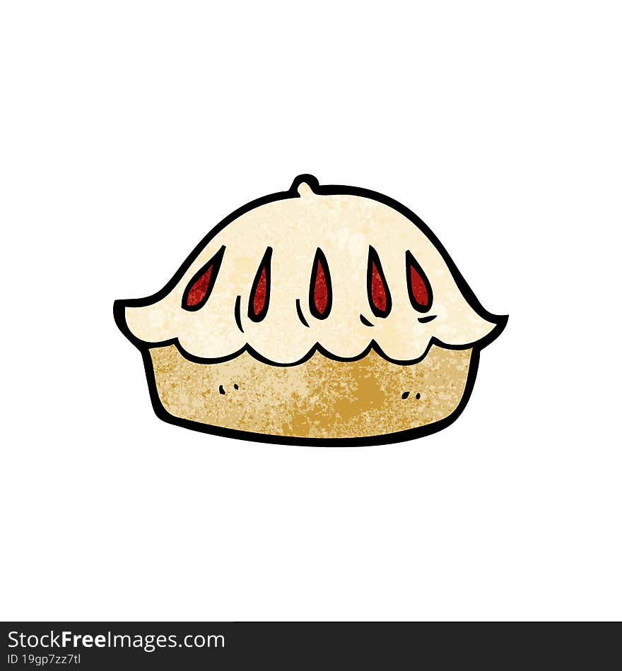 cartoon pie