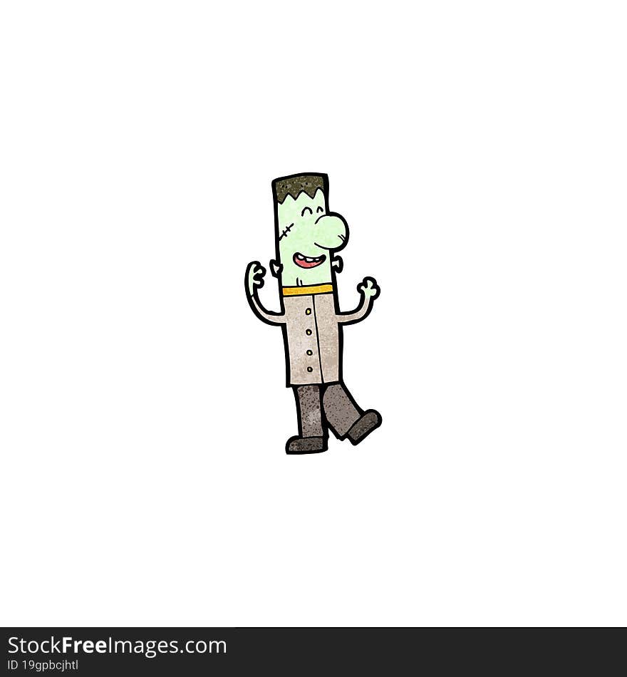 cartoon frankenstein