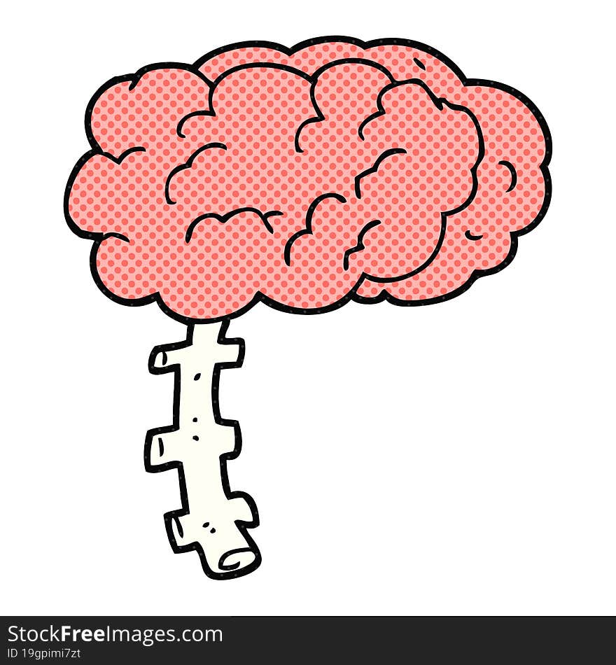 cartoon brain