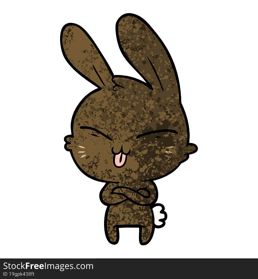 cute cartoon rabbit. cute cartoon rabbit