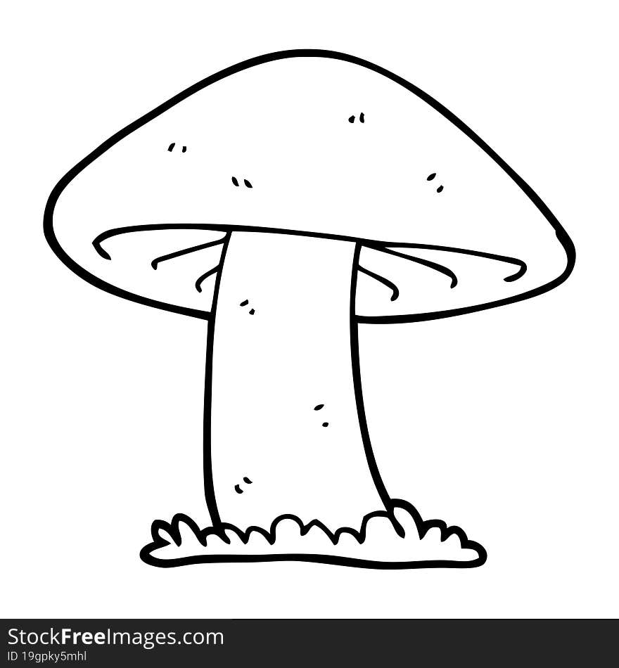 Cartoon Mushroom