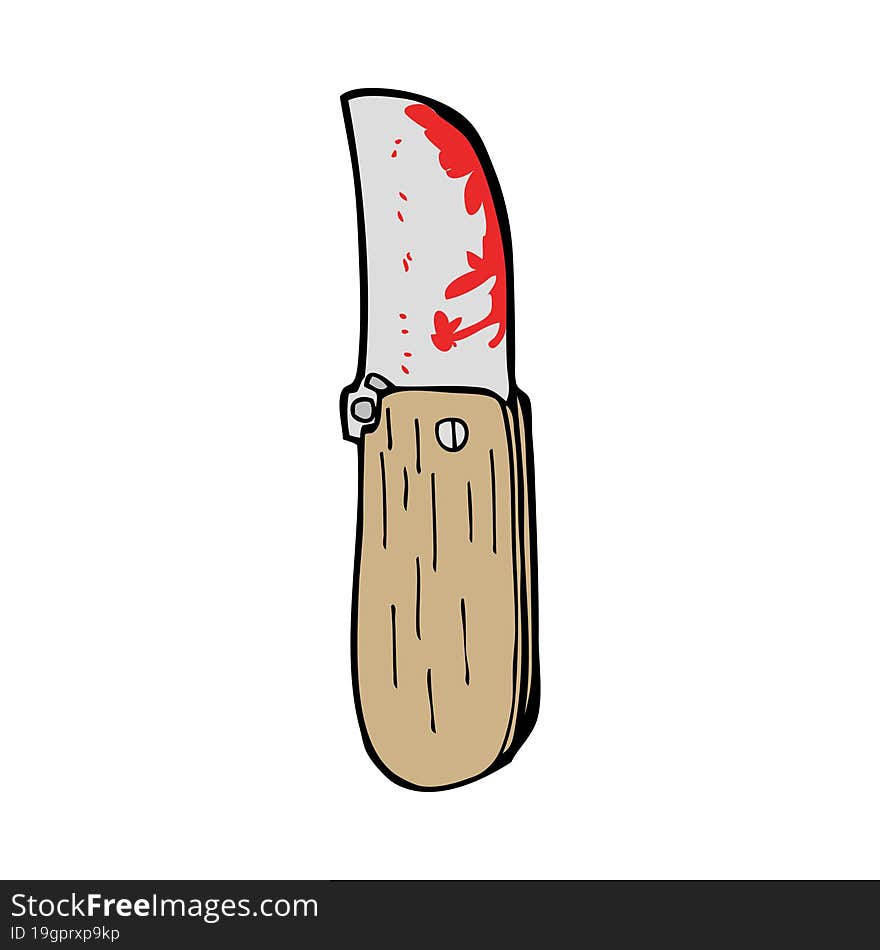 Cartoon Folding Knife