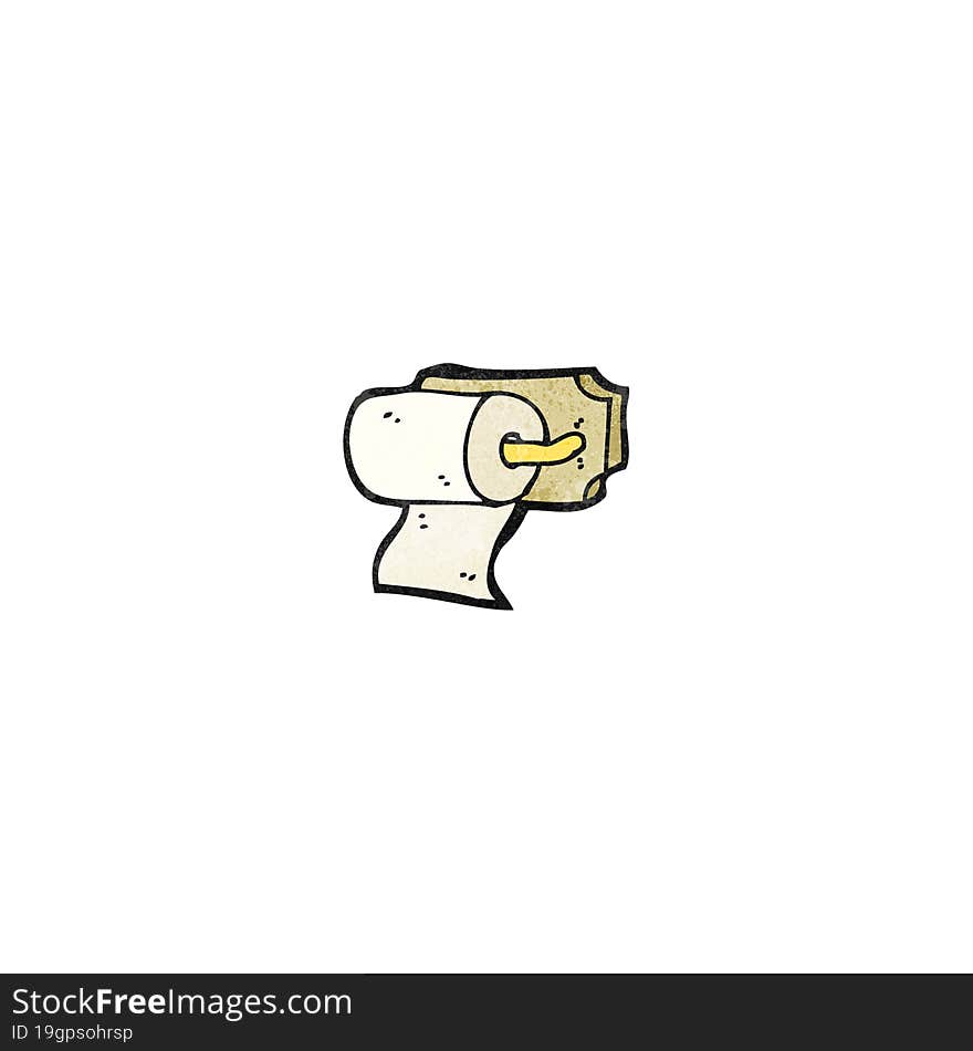 Cartoon Toilet Roll