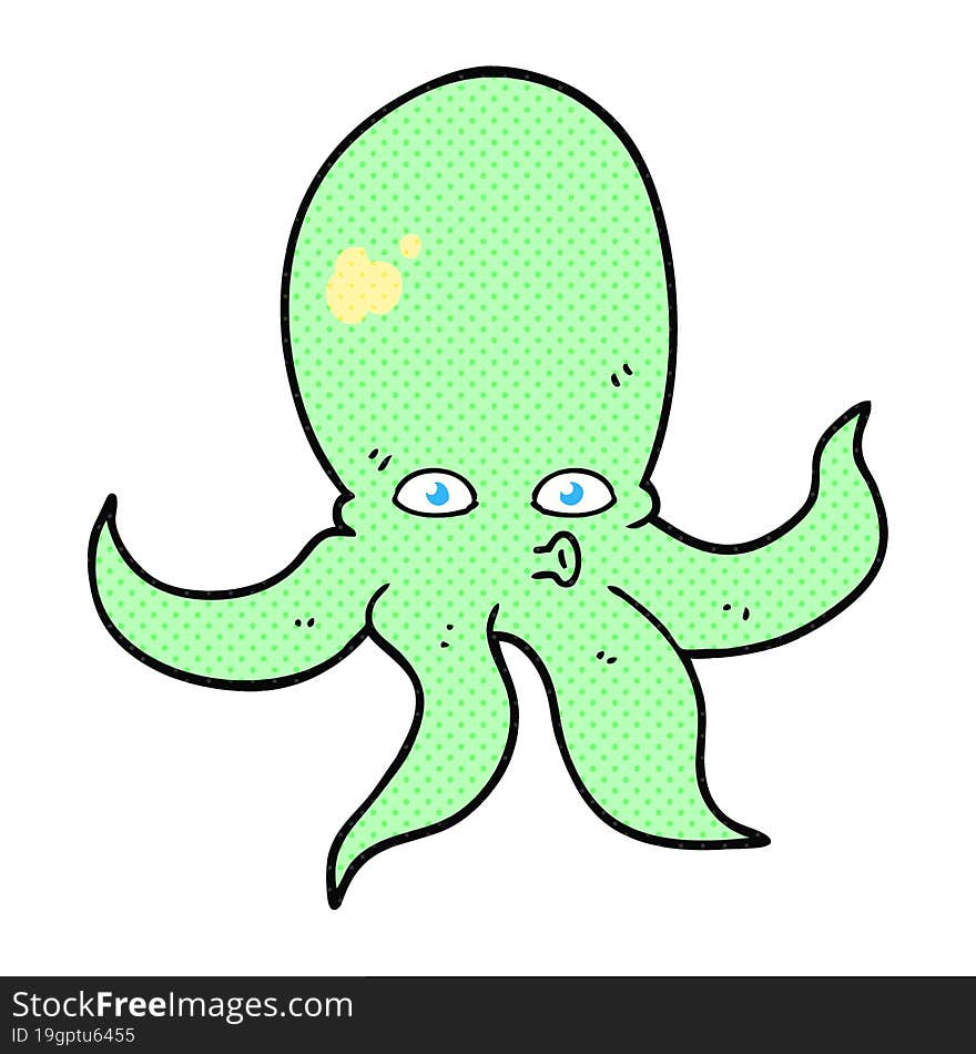 Cartoon Octopus