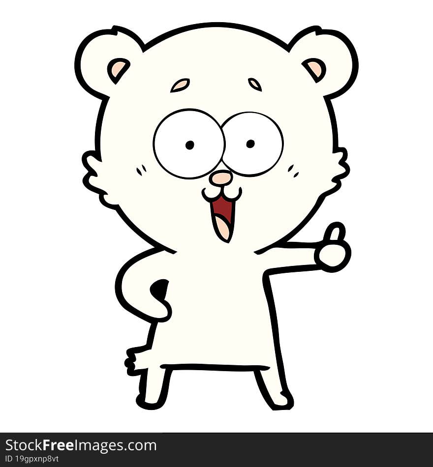 laughing teddy  bear cartoon. laughing teddy  bear cartoon