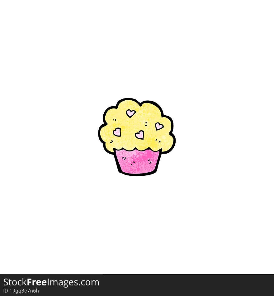 cartoon cupcake