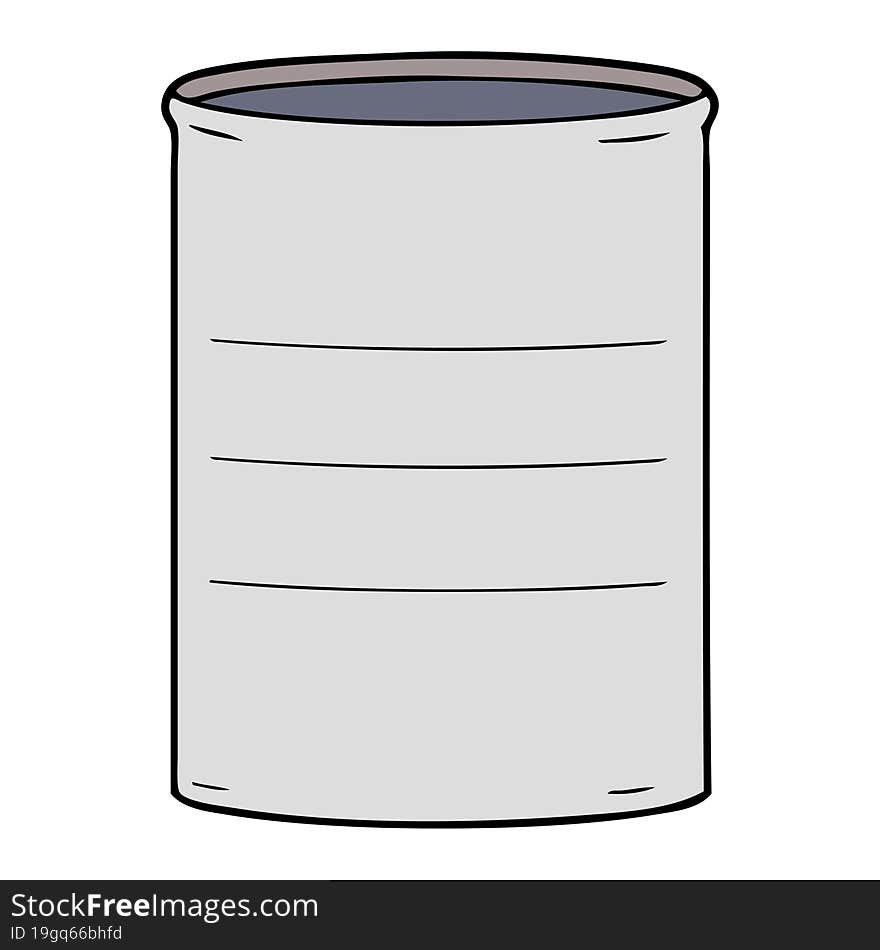 cartoon oil drum. cartoon oil drum