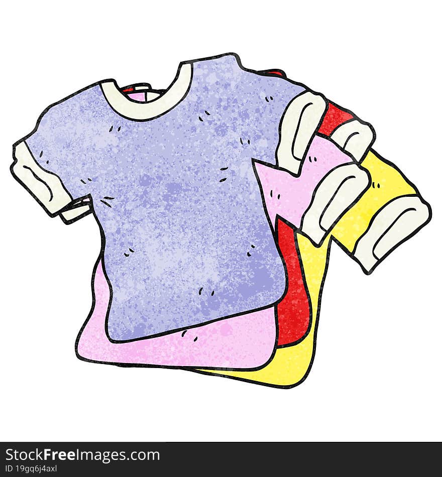 texture cartoon t shirts