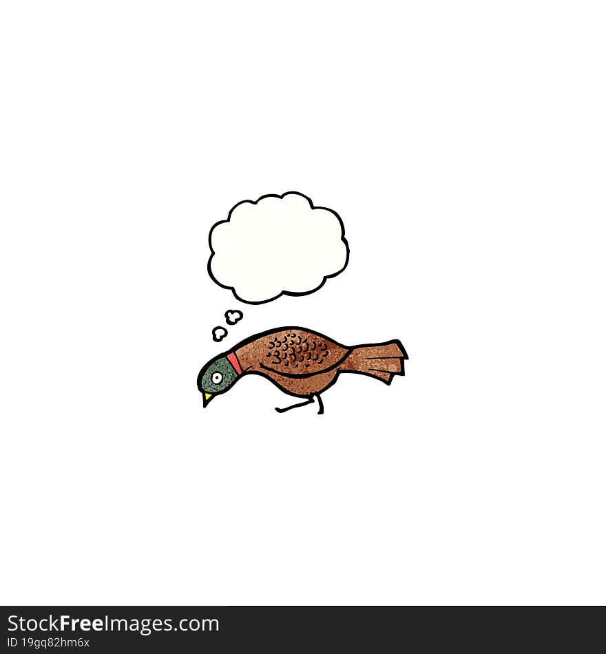 cartoon grouse