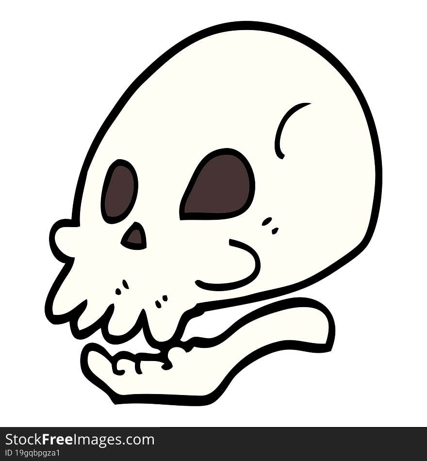 Cartoon Skull