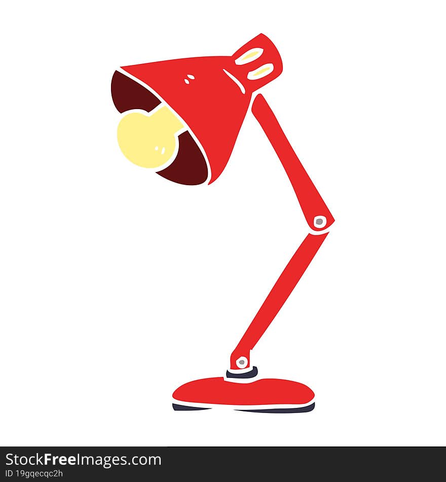 Cartoon Doodle Angled Desk Lamp