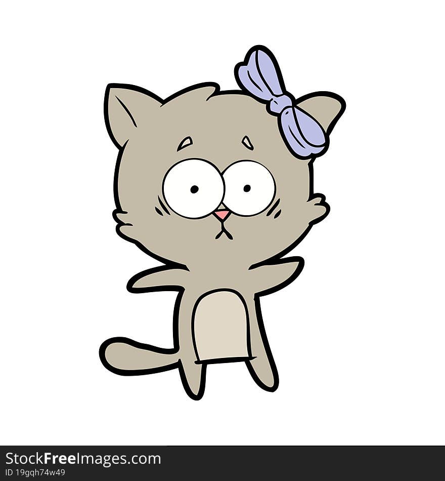 cartoon cat. cartoon cat