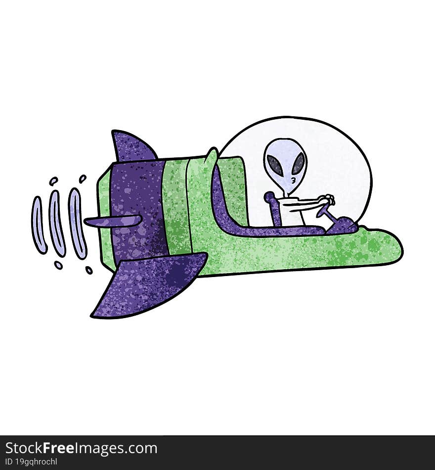 cartoon alien spacecraft. cartoon alien spacecraft