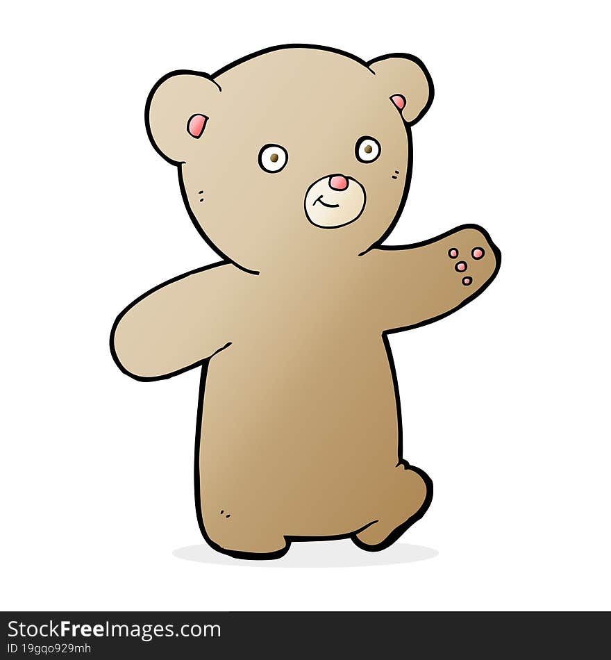 cartoon teddy bear