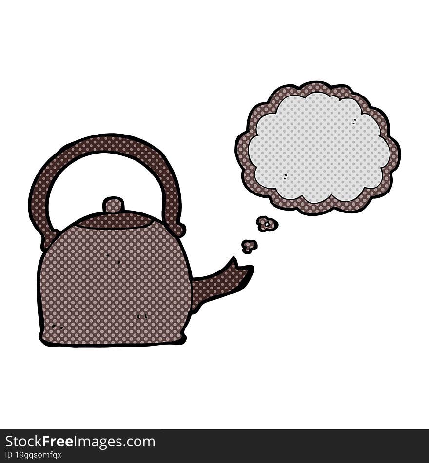 cartoon kettle