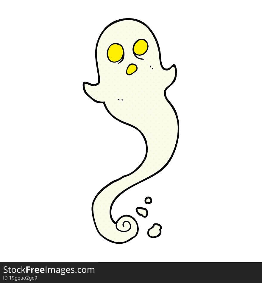 cartoon halloween ghost