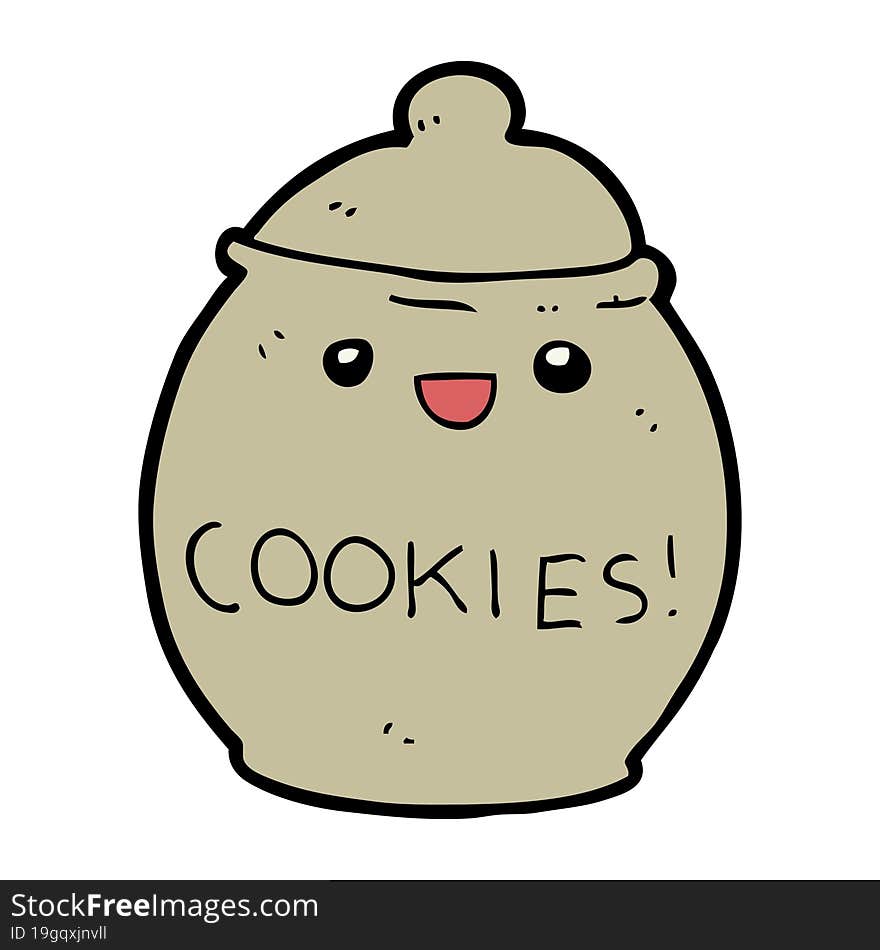 cute cartoon cookie jar