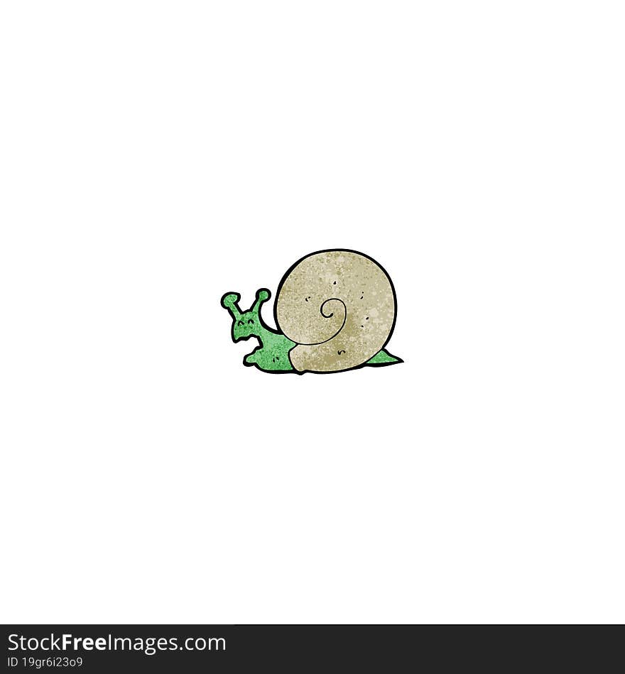 Cartoon Snail