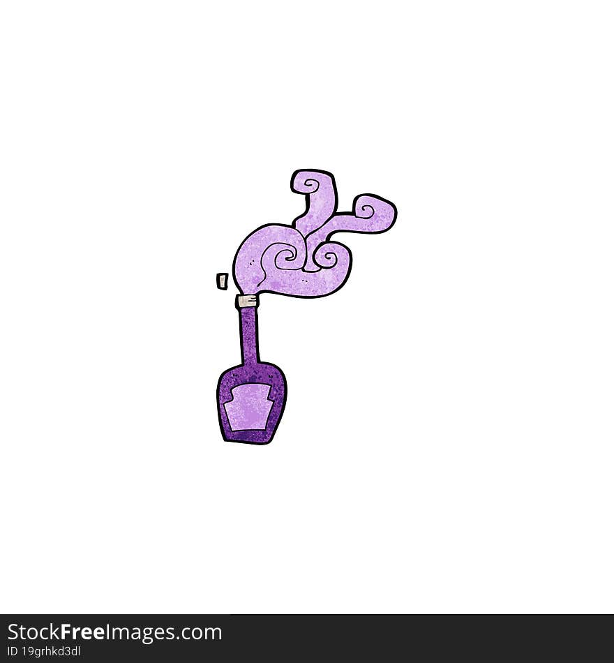 cartoon magic potion