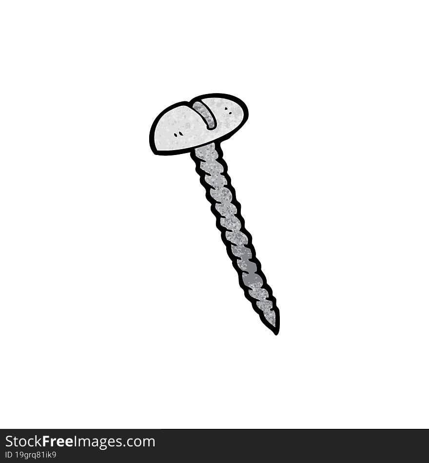 cartoon screw