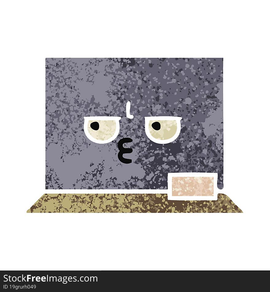 retro illustration style cartoon chalkboard