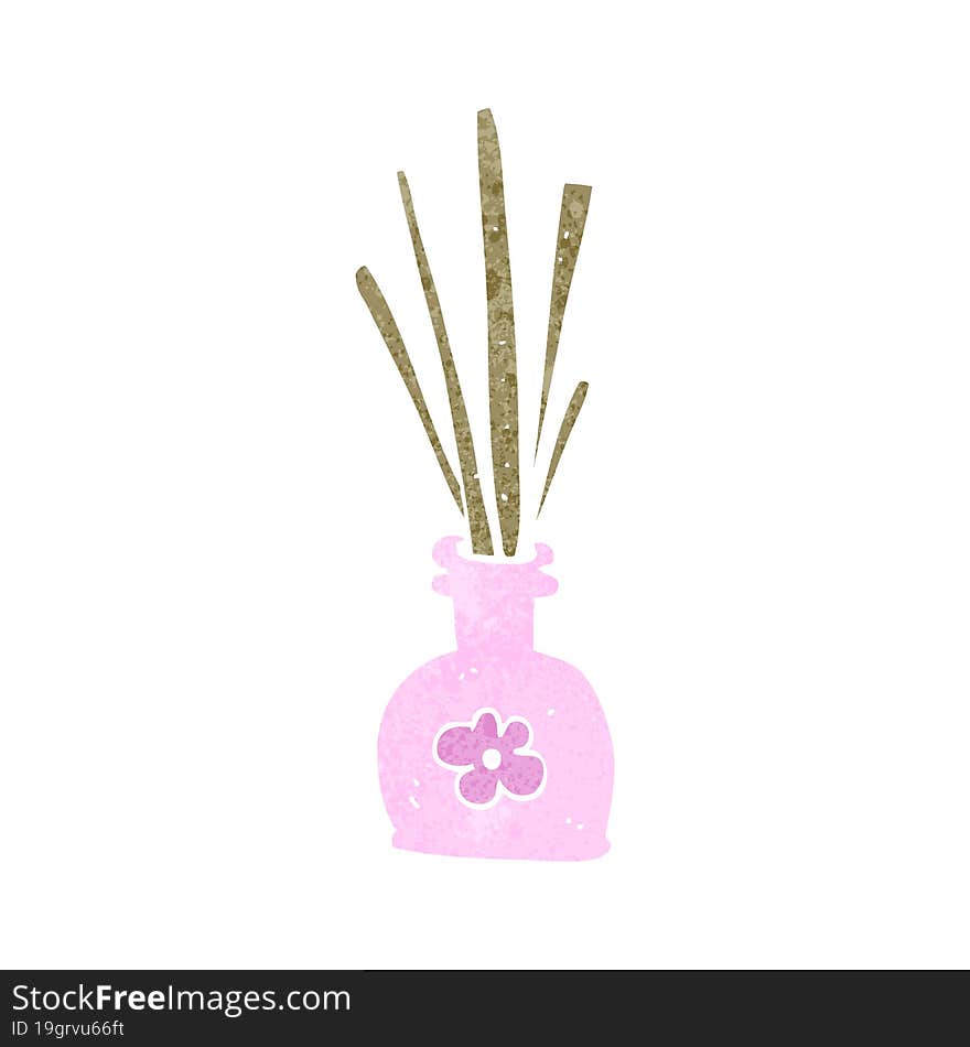 Retro Cartoon Fragrance Oil Reeds