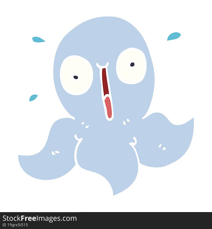 cartoon doodle funny octopus