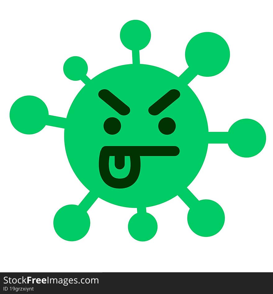 Annoyed Virus