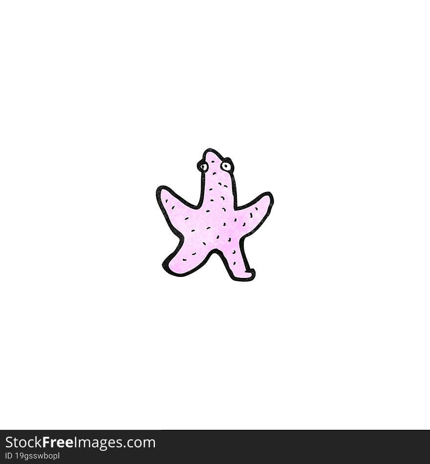 cartoon starfish