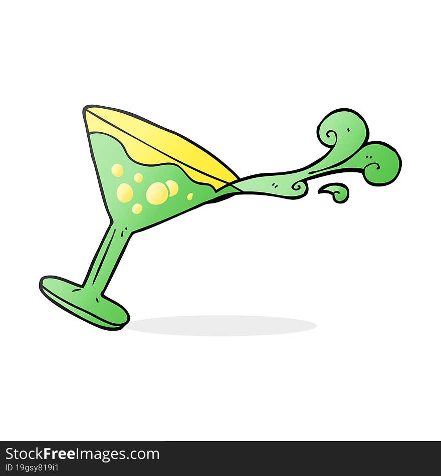 cartoon cocktail