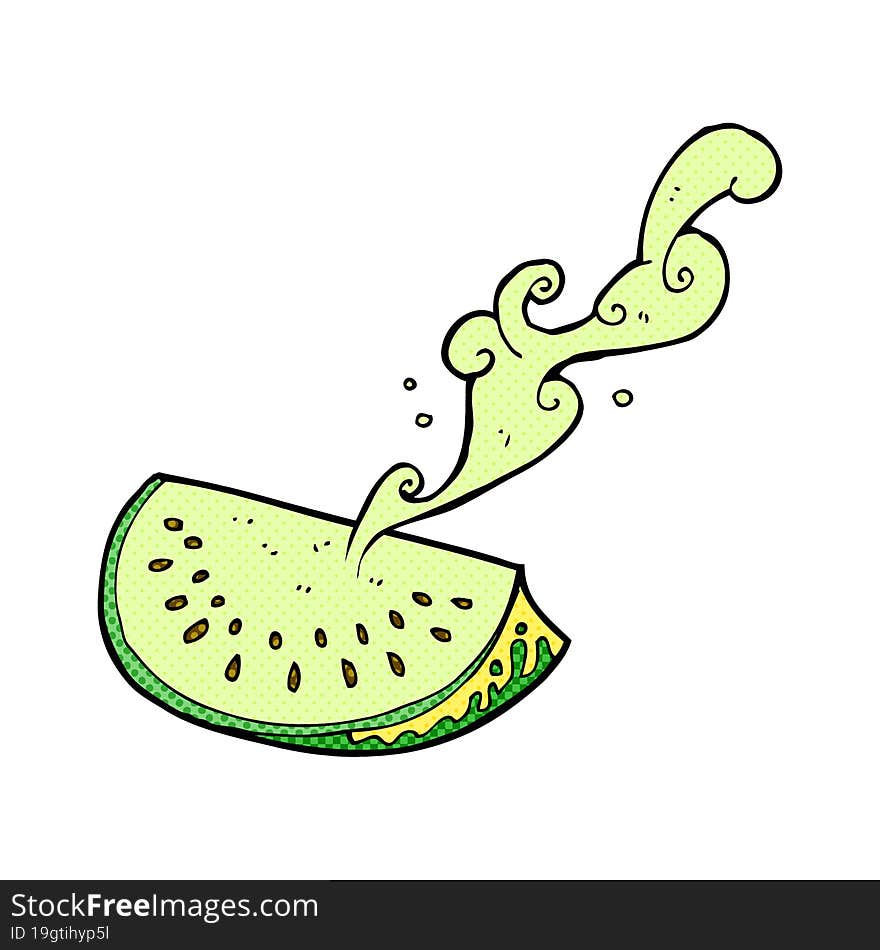 cartoon melon