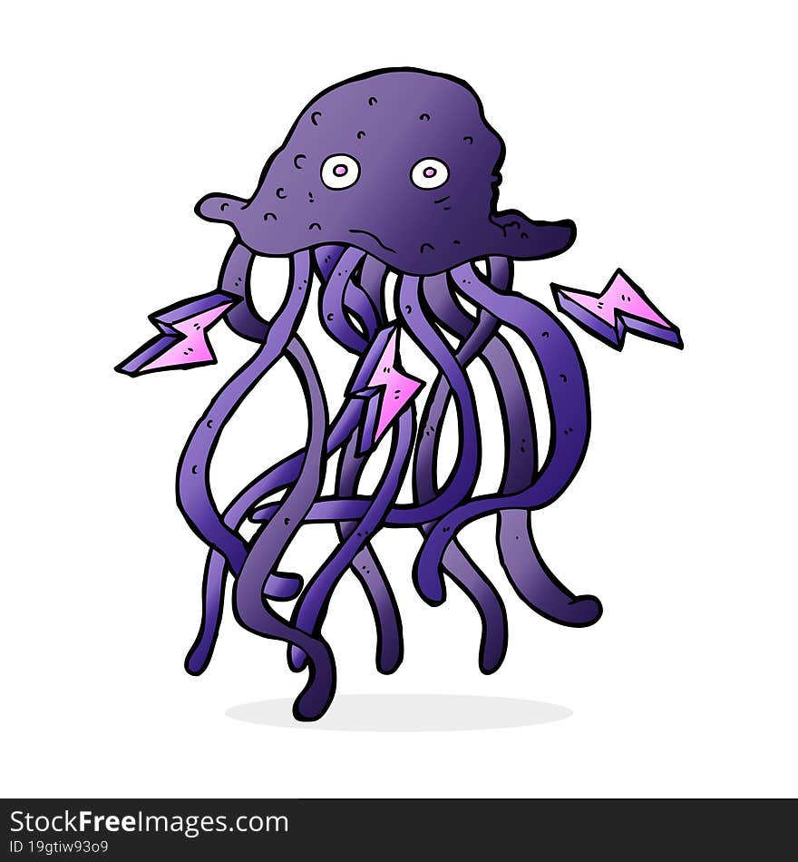 cartoon octopus