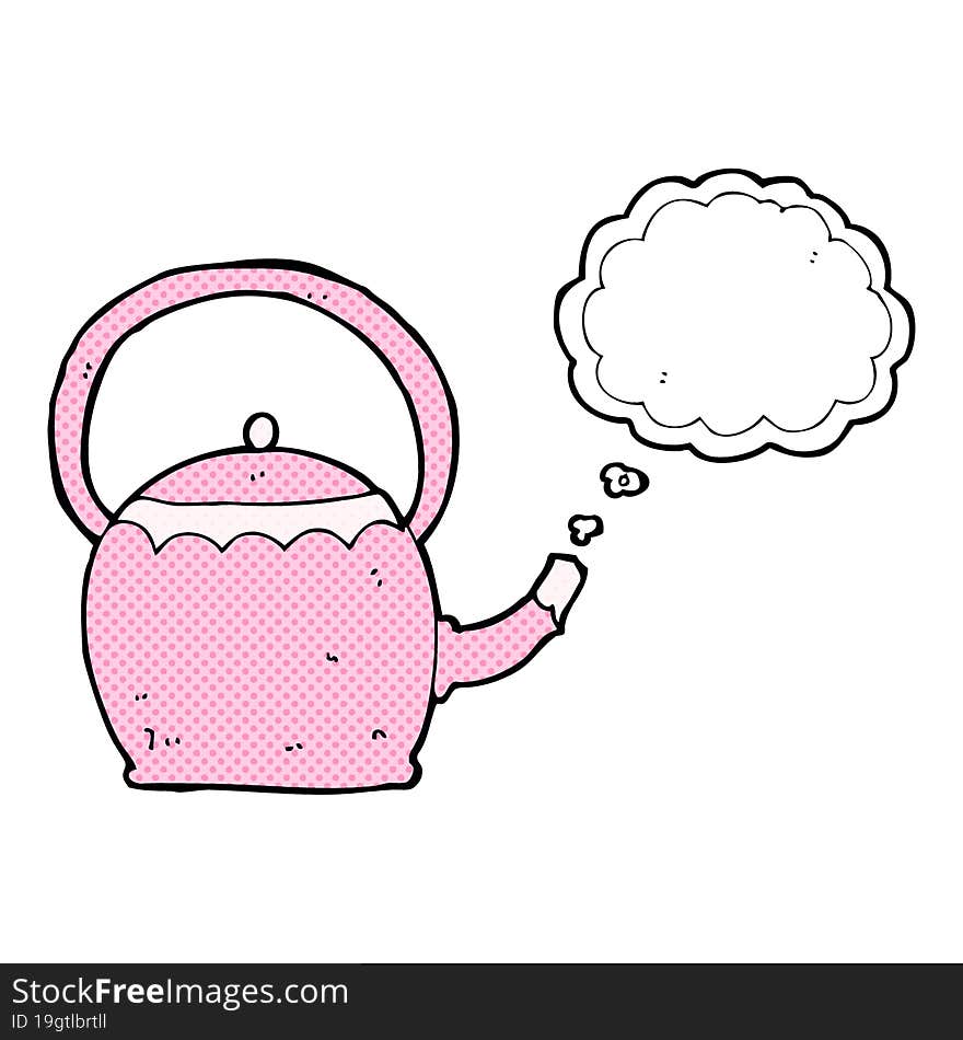 cartoon kettle