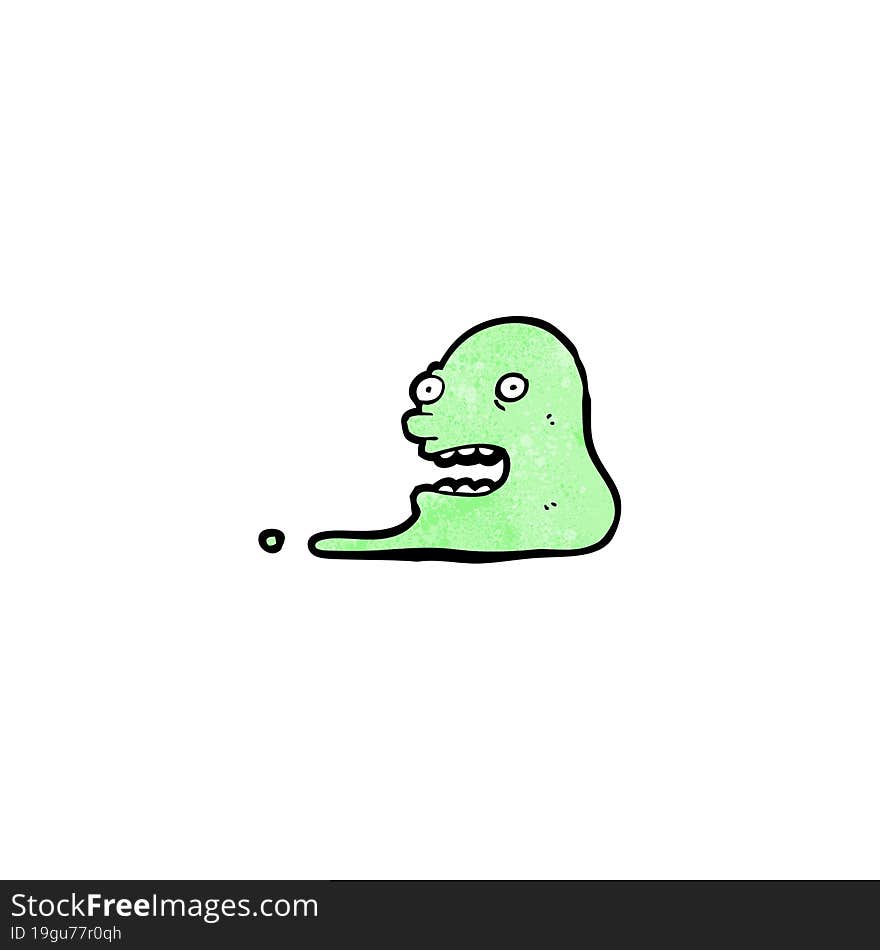 cartoon gross blob monster