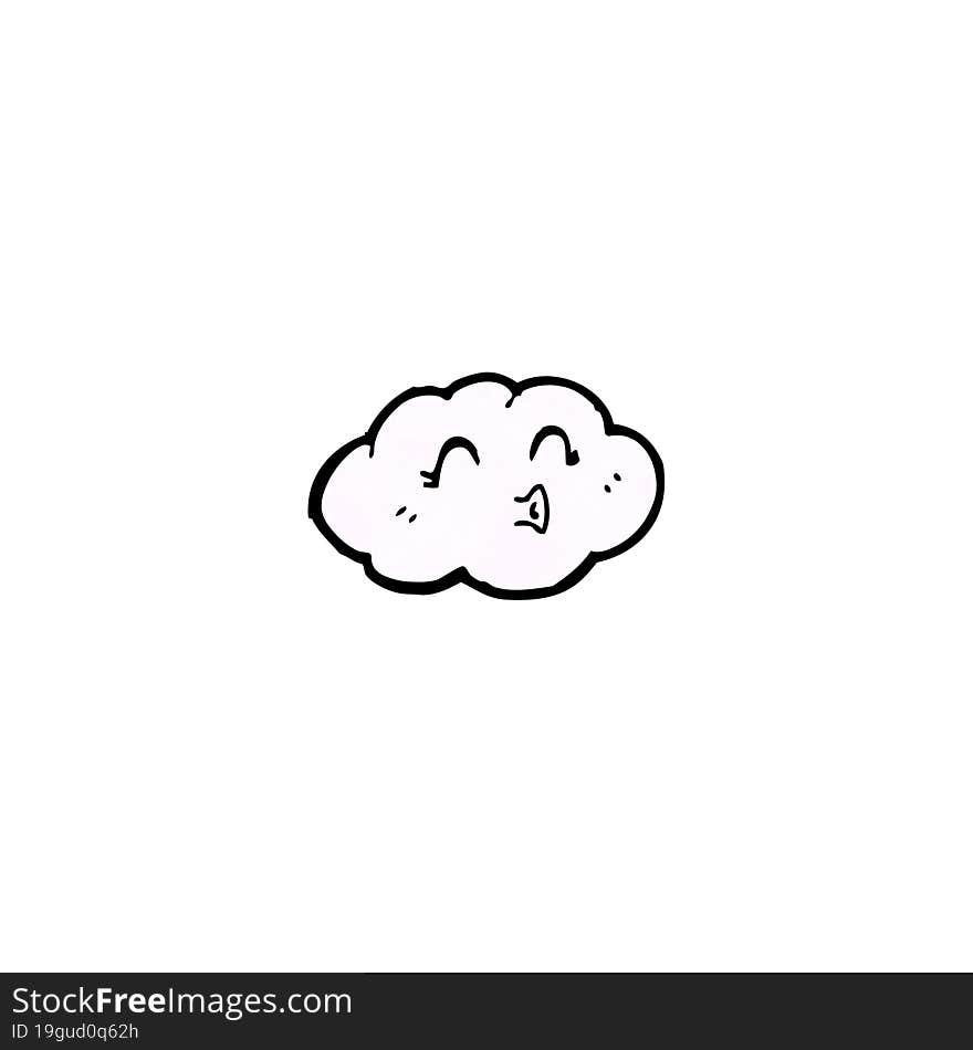 cartoon cloud