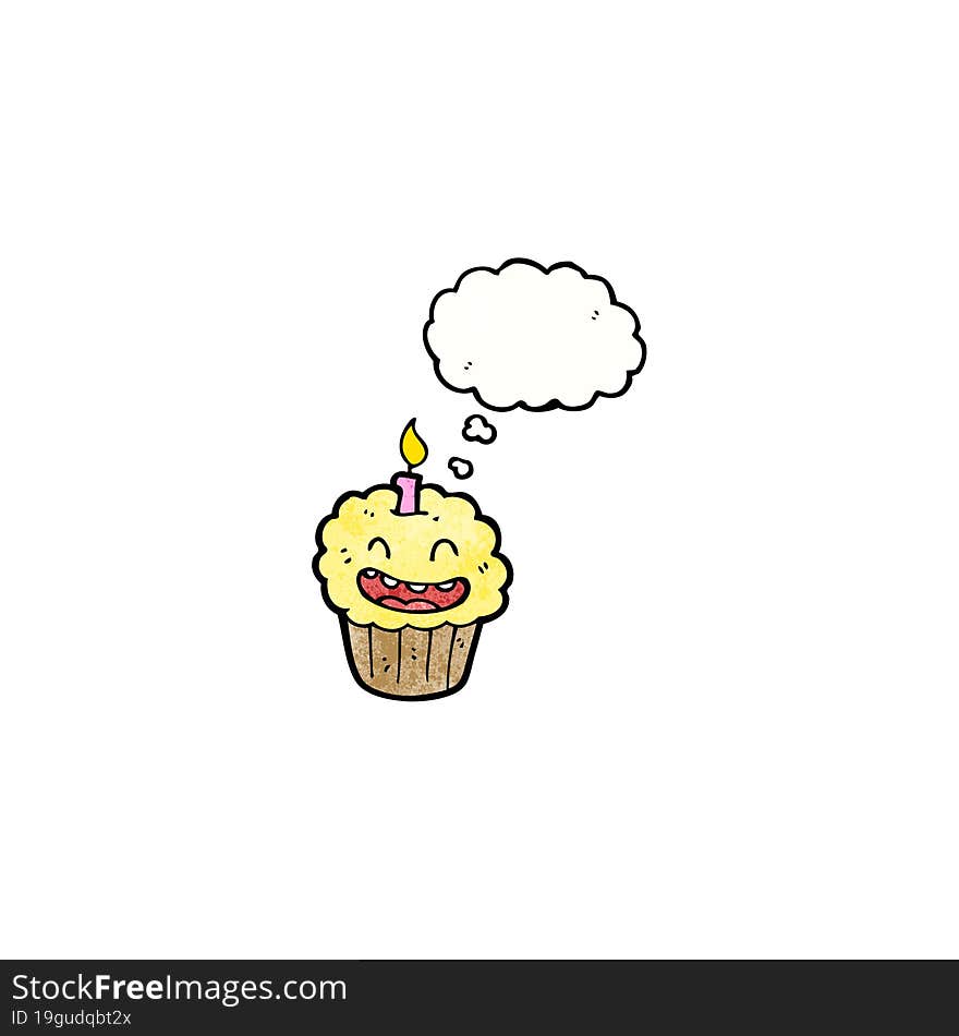 cartoon cupcake