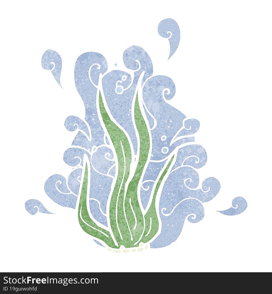 cartoon seaweed