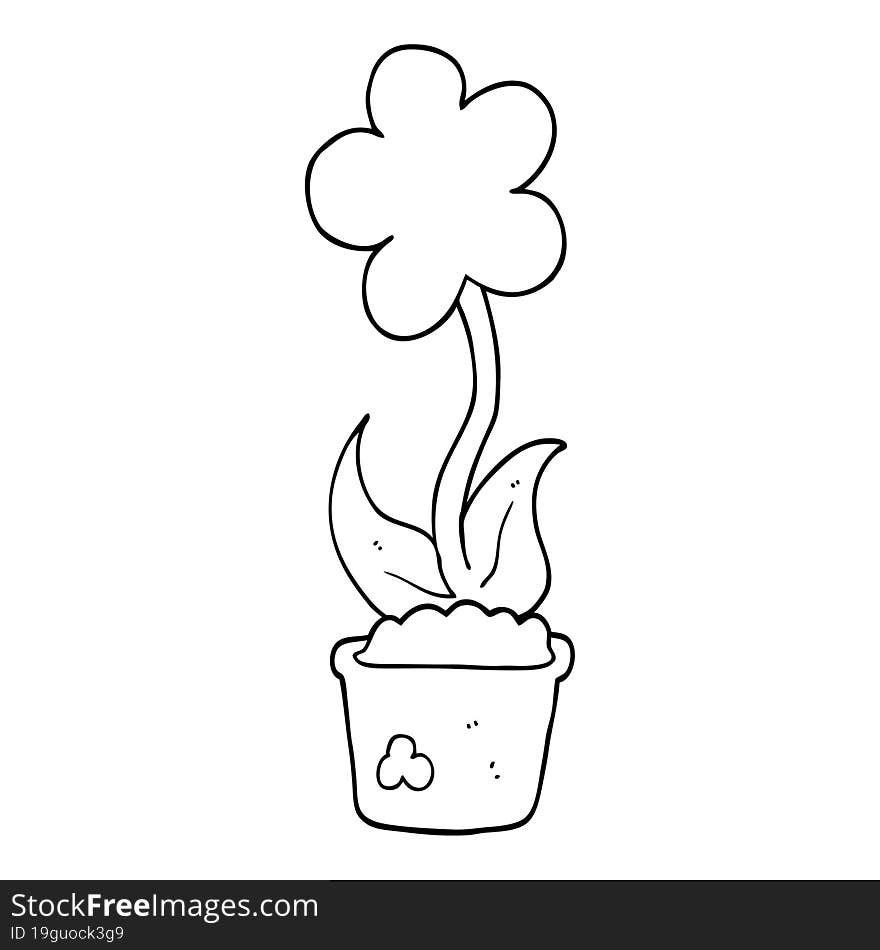 Cute Cartoon Flower