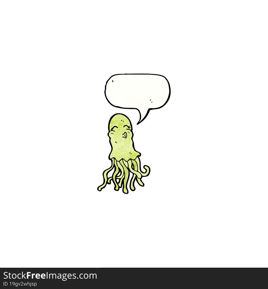 cartoon jellyfish