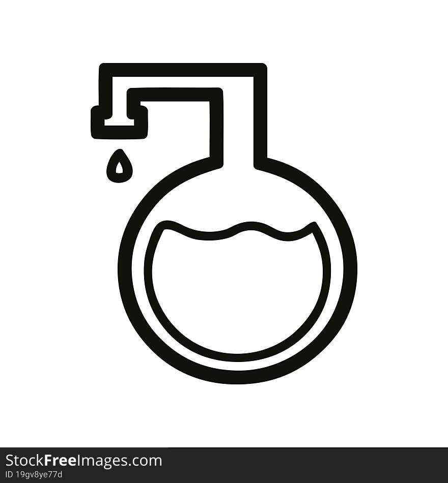 Chemical Vial Icon