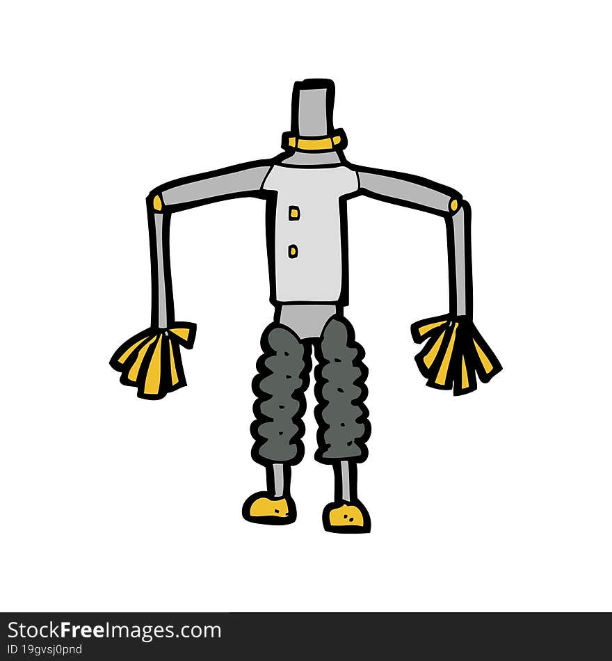 cartoon robot body (mix and match cartoons or add own photos