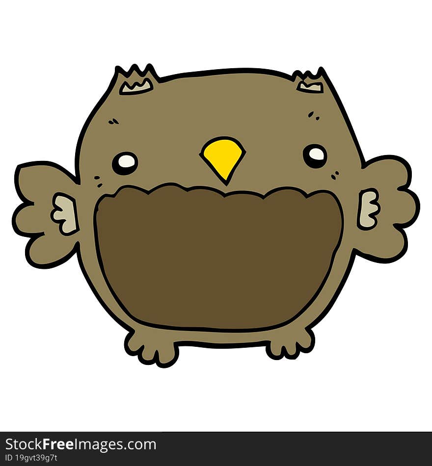 cartoon owl