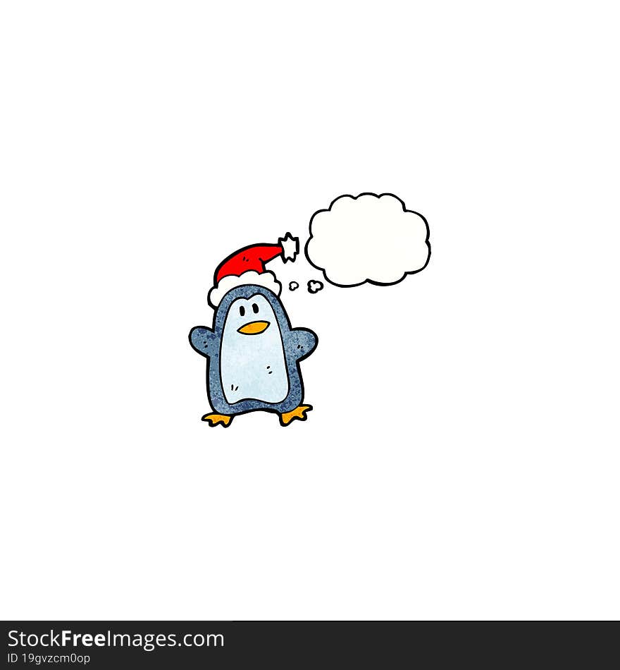 cartoon penguin