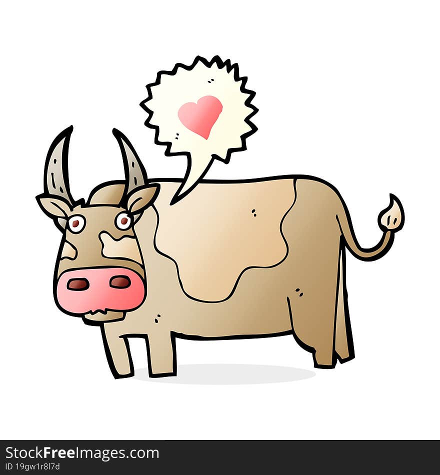 cartoon cow