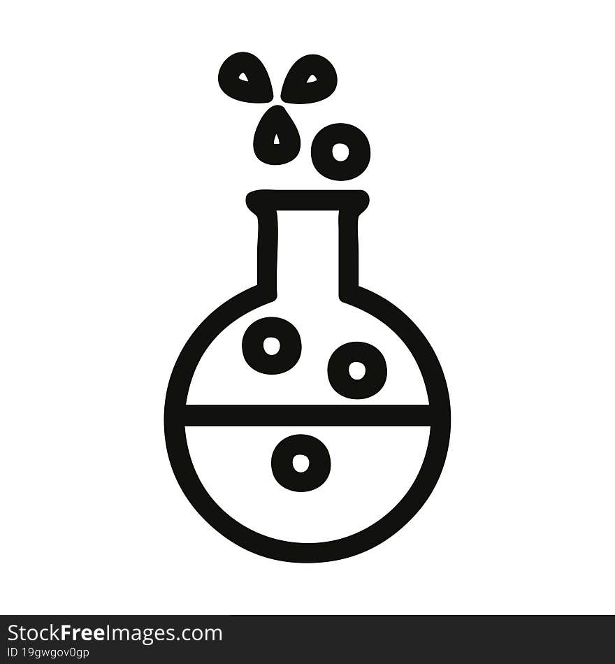 science experiment icon