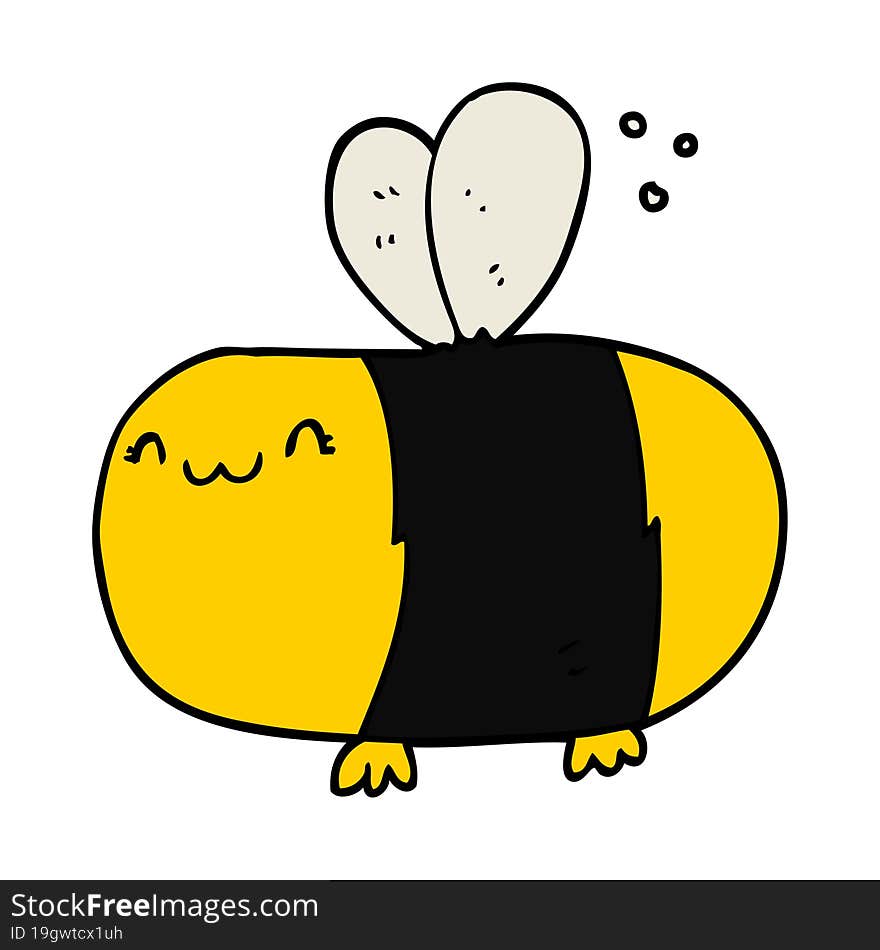 Cute Cartoon Bee