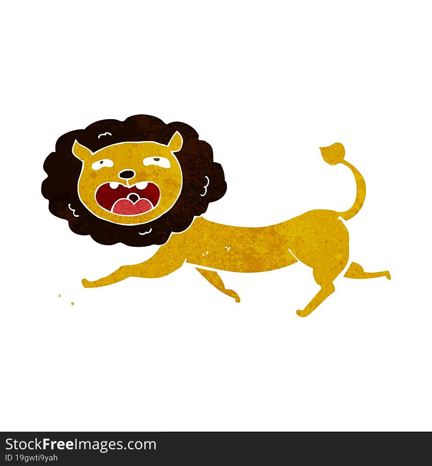 Cartoon Lion