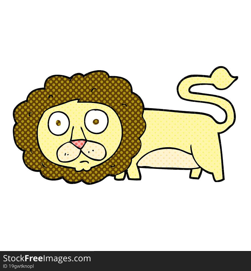 Cartoon Lion