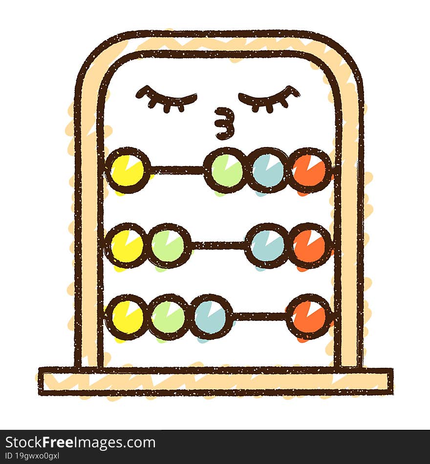 Abacus Chalk Drawing