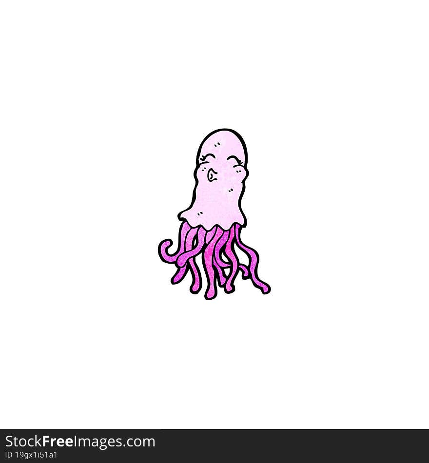 cartoon jellyfish